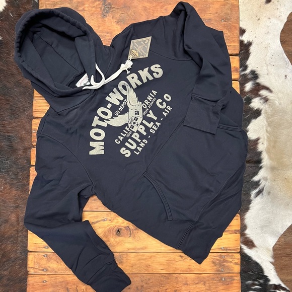 Johnson Motors Shirts Very Rare Johnson Motors Motoworks Hoodie Nwt